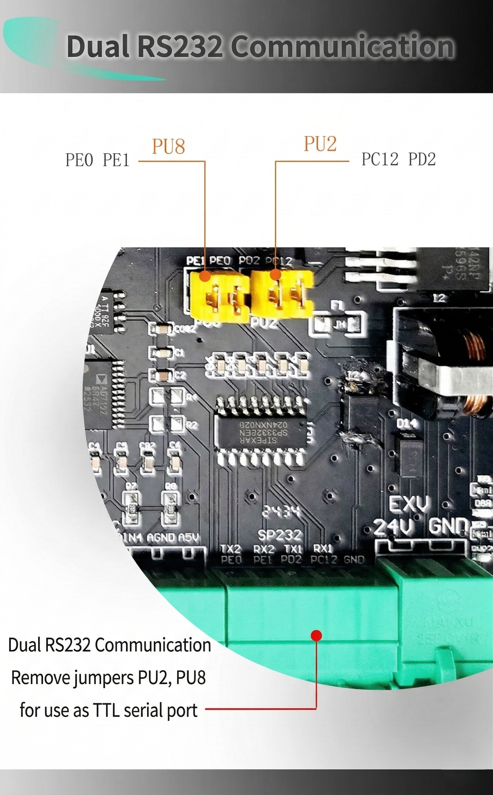 STM32F429 weighing standard board — detail 11