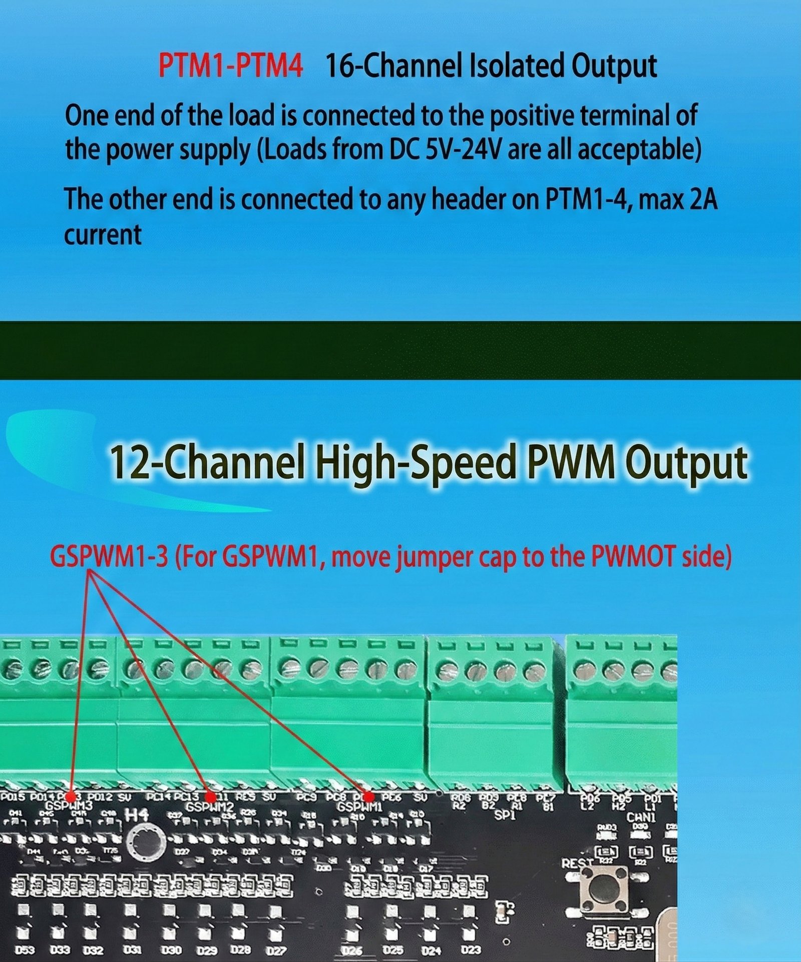 STM32H723 standard board — detail 10