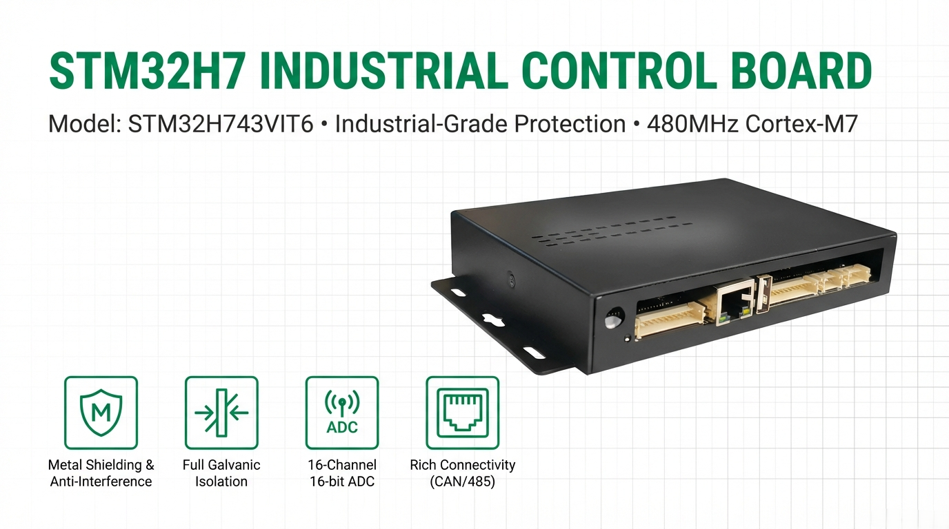 STM32H743VIT6 automation board