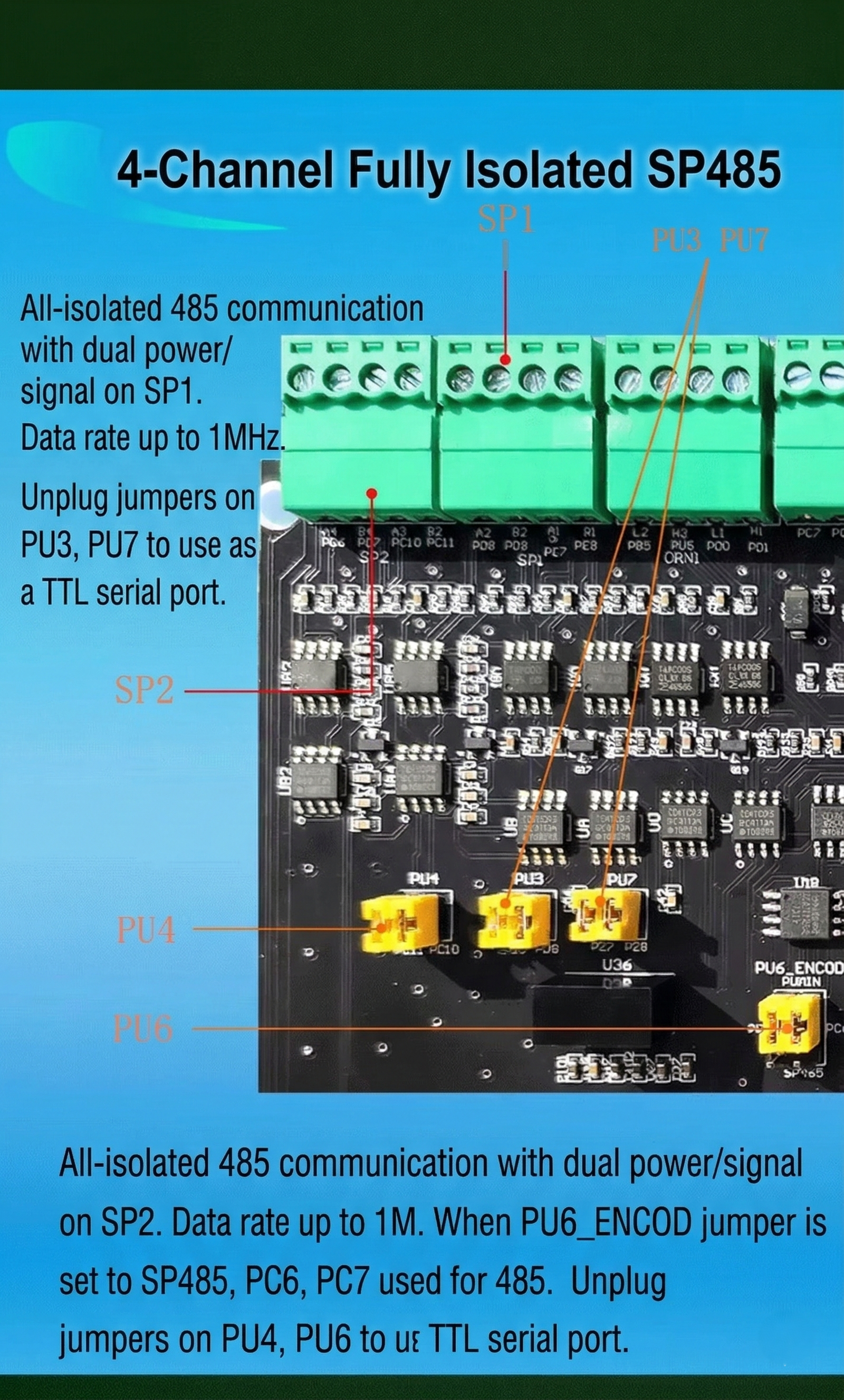 STM32H750 standard board — detail 10