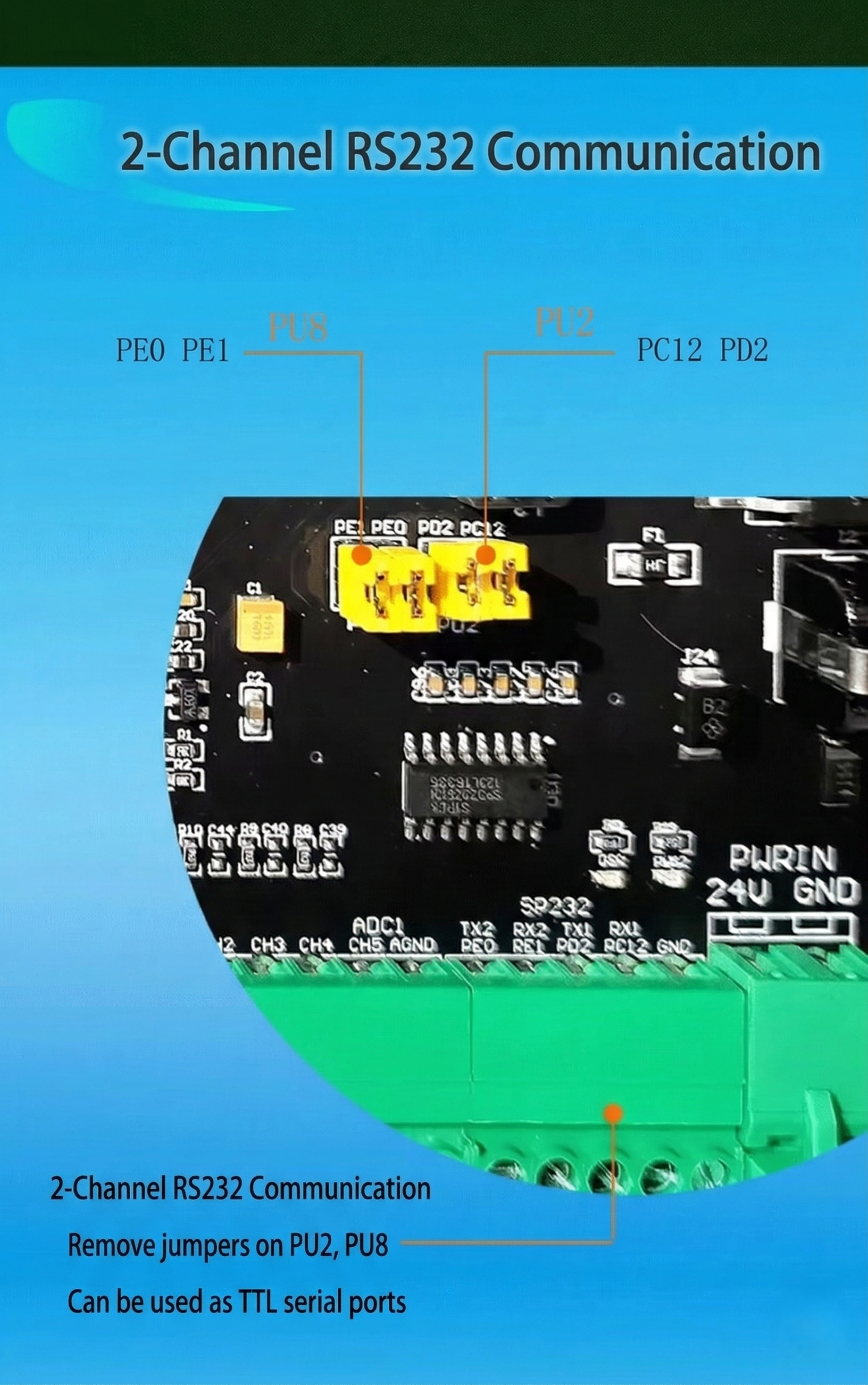 STM32H750 standard board — detail 11